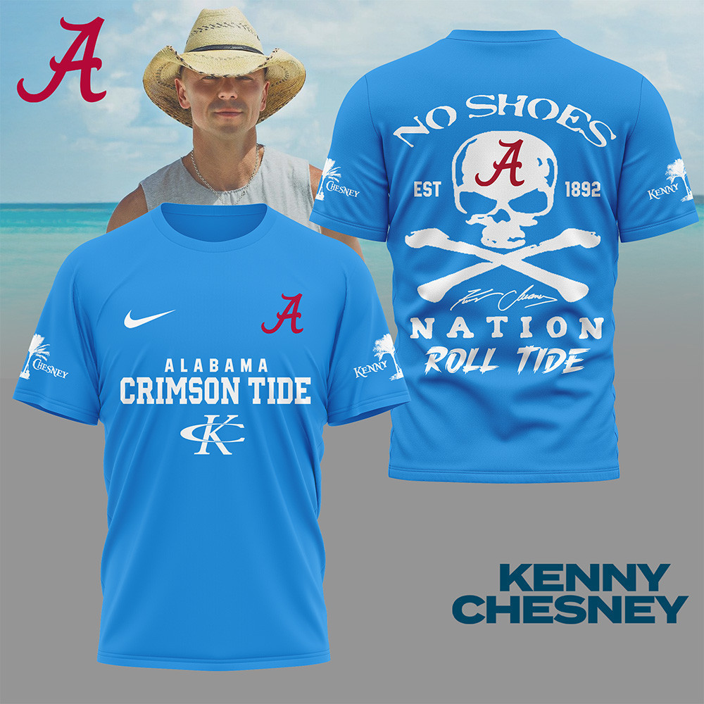 Alabama Crimson Tide | Premium NCAA Kenny Chesney Fan 3D Shirt TTH2105300 - Image 2