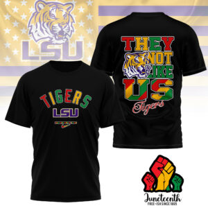 LSU Tigers | Premium Juneteenth Freedom Day 3D Shirt TTH2105323