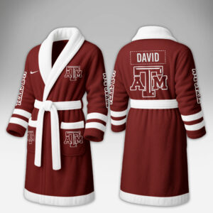 Texas A&M Aggies | Premium NCAA Fleece Bathrobe TTH2105284