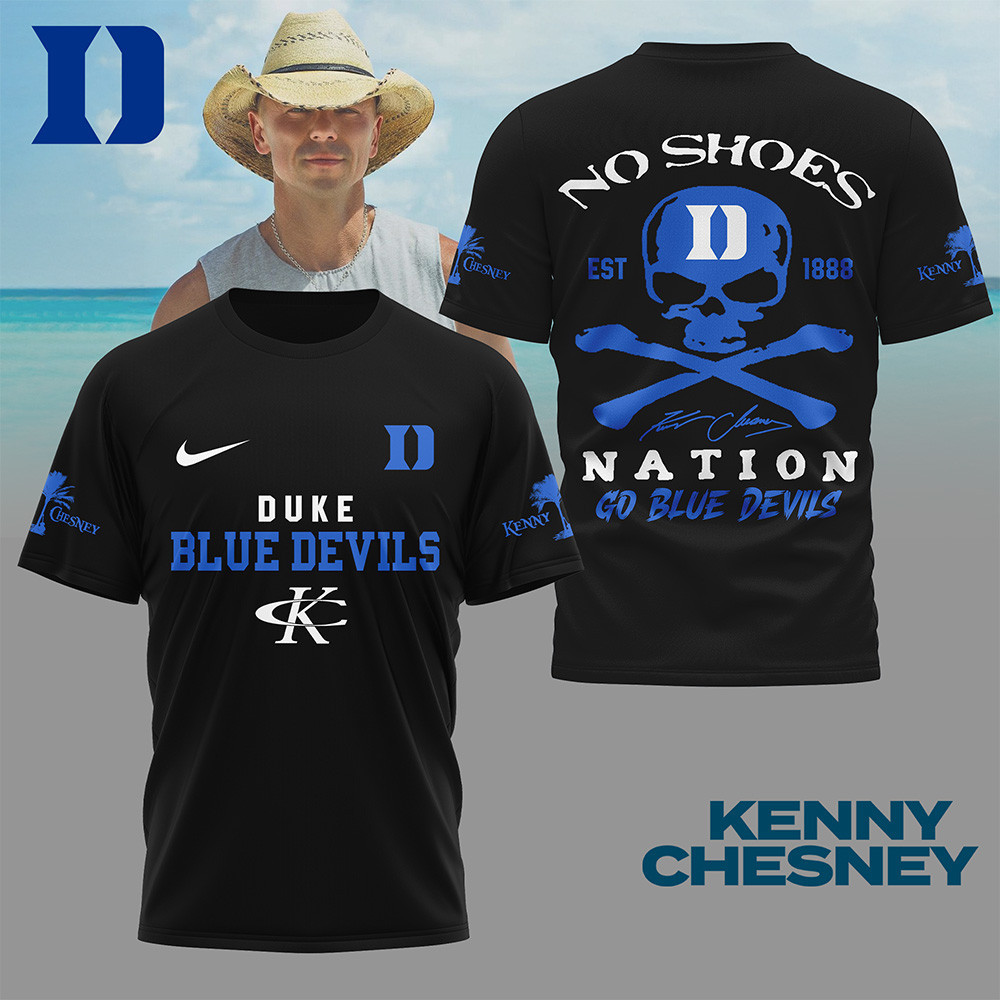 Duke Blue Devils | Premium NCAA Kenny Chesney Fan 3D Shirt TTH2105268