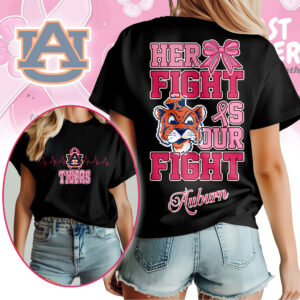 Auburn Tigers | Premium Her Fight Is Our Fight Women’s Shirt TTH2105364