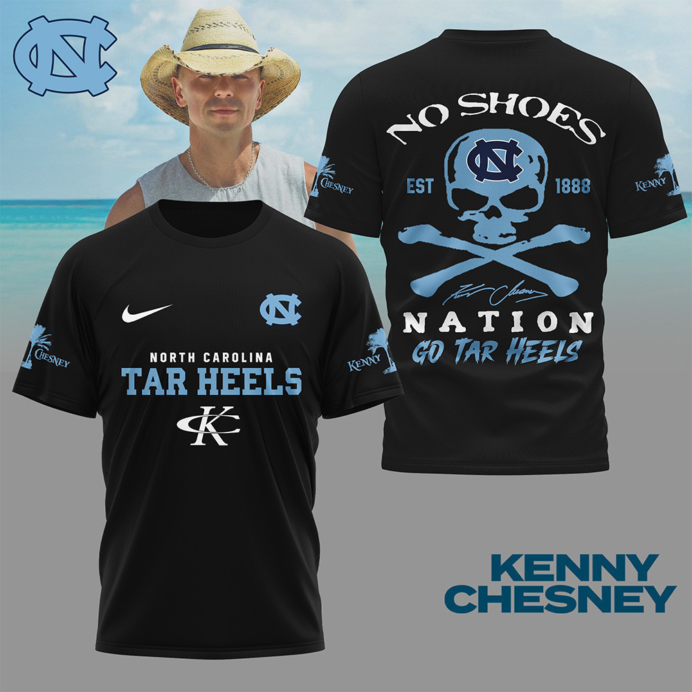 North Carolina Tar Heels | Premium NCAA Kenny Chesney Fan 3D Shirt TTH2105300