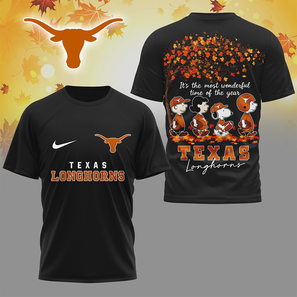 Texas Longhorns | Premium NCAA Fall Season 3D Shirt TTH2105238