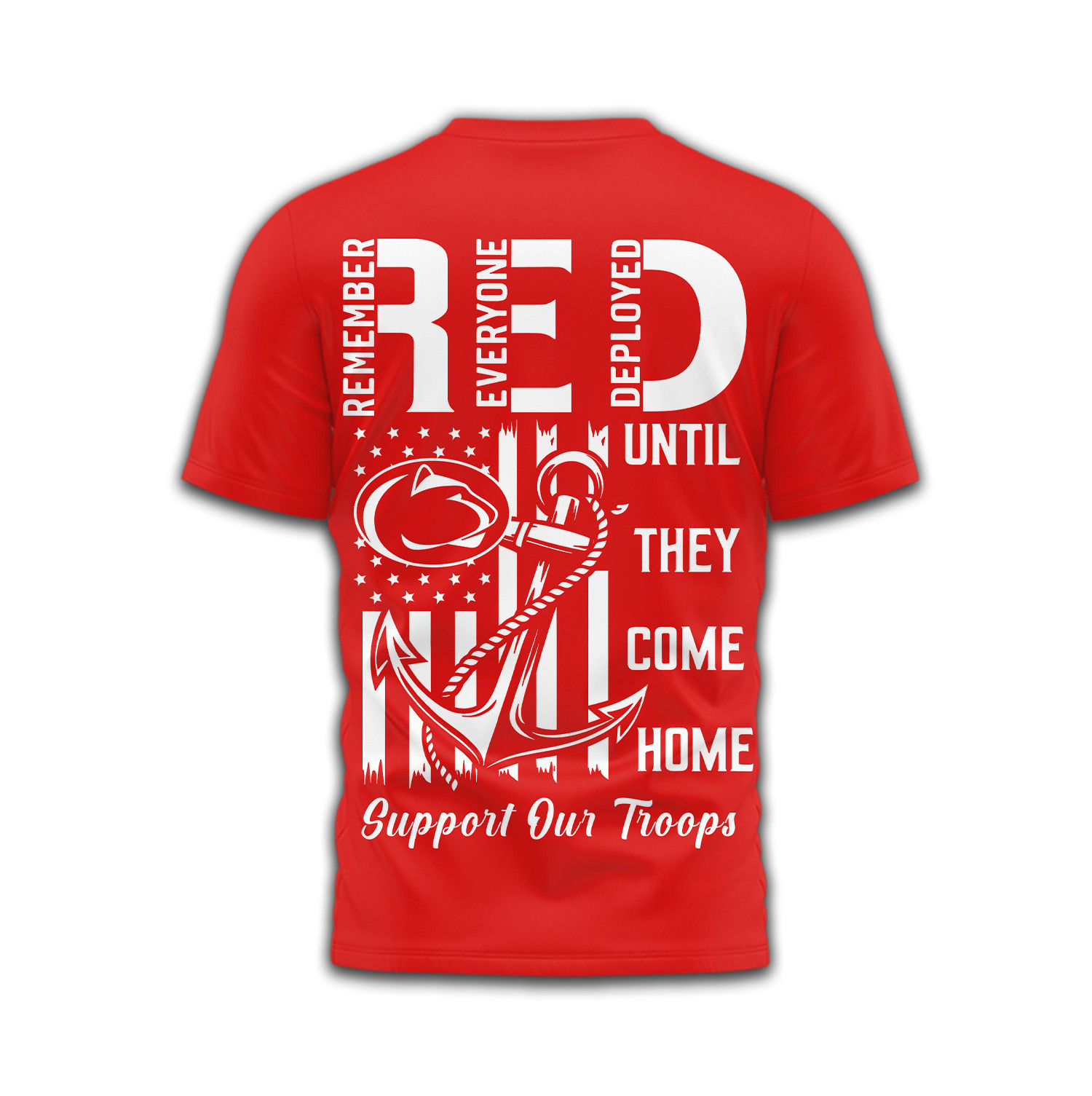 Penn State Nittany Lions | Premium NCAA Red Friday Shirt TTH2105304 - Image 3