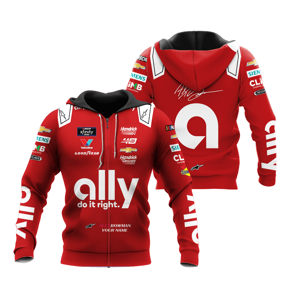 Alex Bowman | Premium Car Racing 3D Printed Apparel