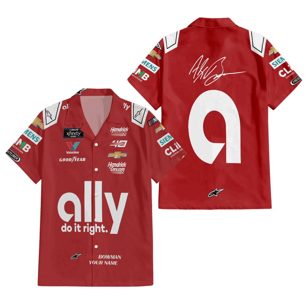 Alex Bowman | Premium Car Racing 3D Printed Apparel - Image 6
