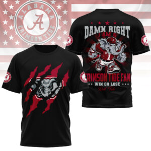 Alabama Crimson Tide | Premium NCAA Forever Fan 3D Shirt TTH2105327