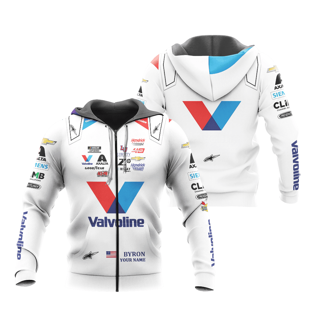 William Byron | Premium Car Racing 3D Printed Apparel