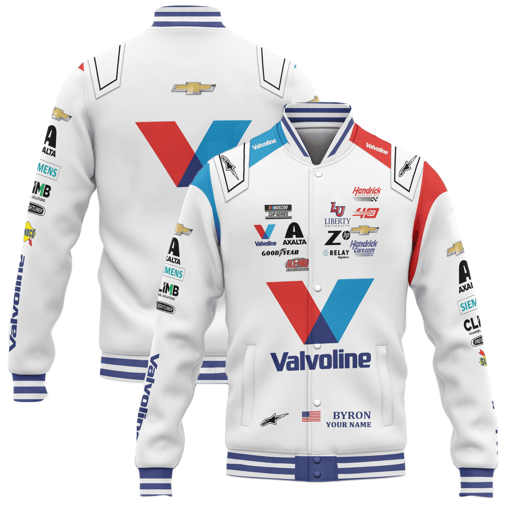 William Byron | Premium Car Racing 3D Printed Apparel - Image 5