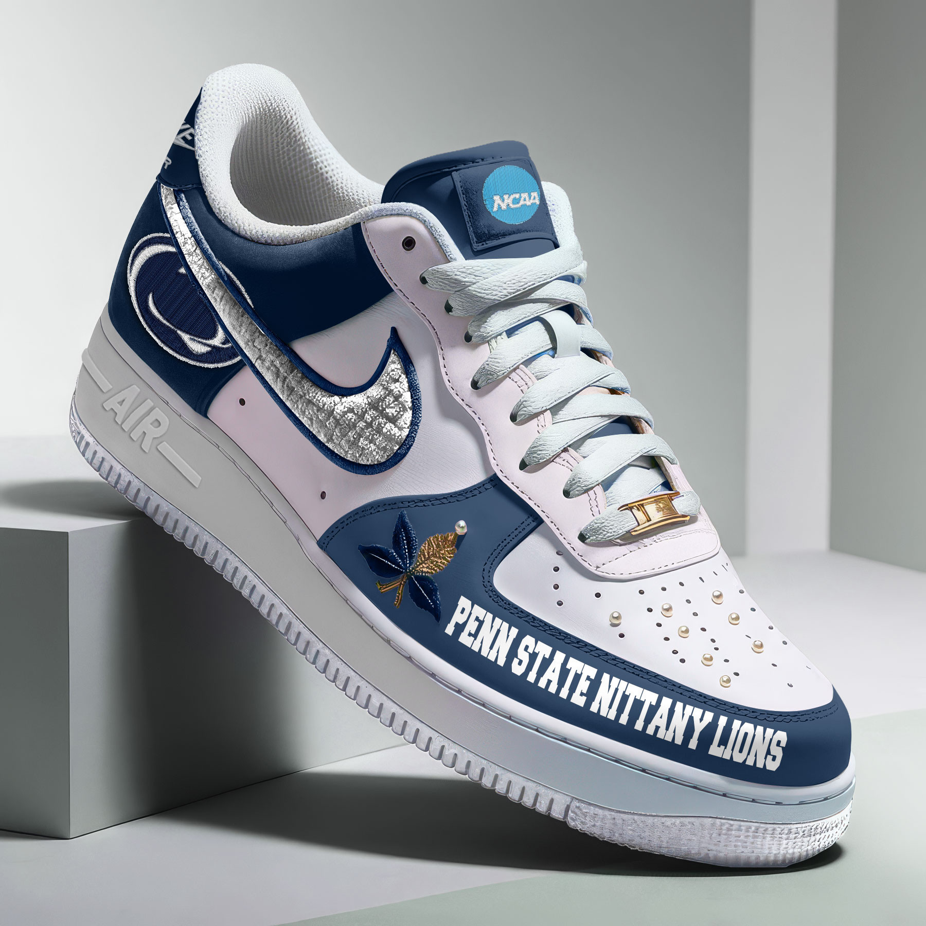 Penn State Nittany Lions x Premium AF1 Shoes Limited Edition – Gift for Fans TTH190537