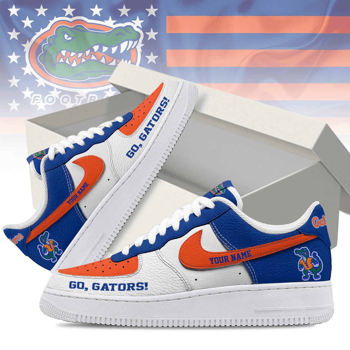 Florida Gators x Premium AF1 Shoes Limited Edition – Gift for Fans TTH190536 - Image 2