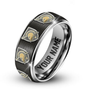 Army Black Knights | Premium Silver Tungsten Ring TTH210589