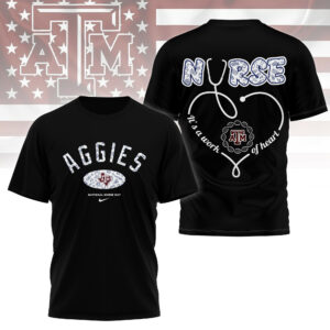 Texas A&M Aggies | Premium Nurse Appreciation Day 3D Shirt TTH2105281