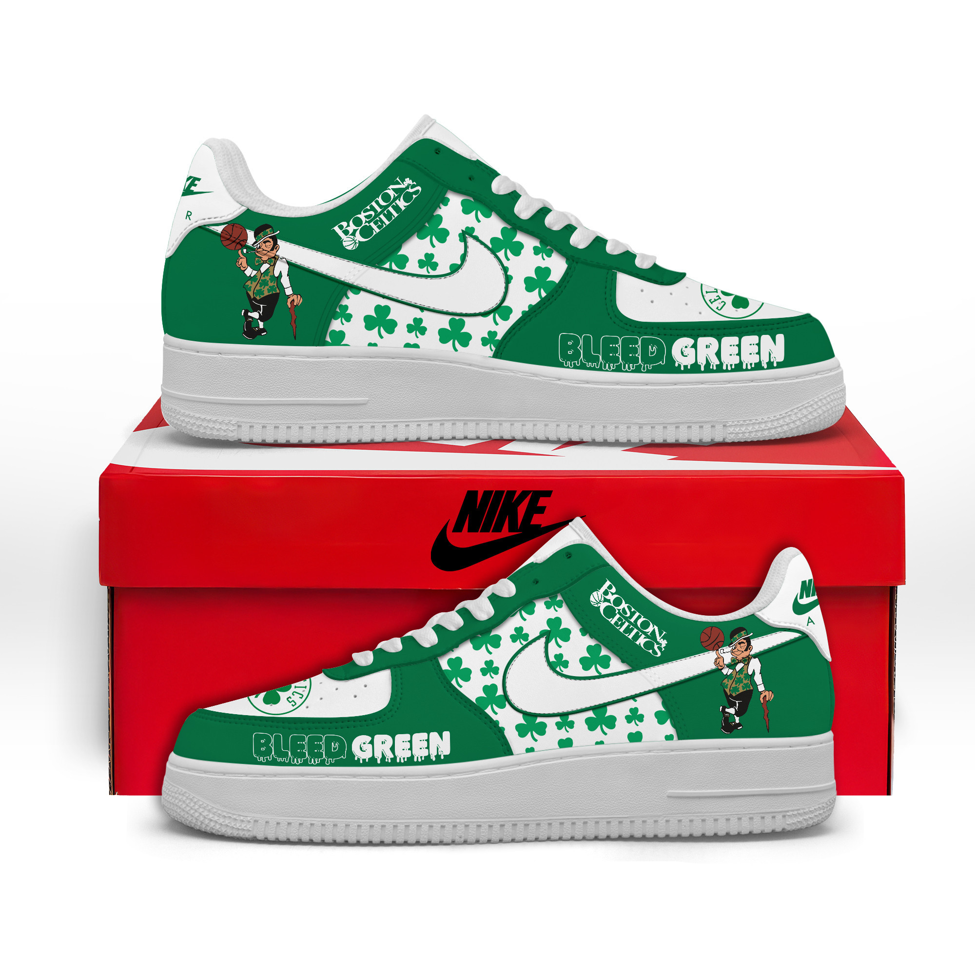 Boston Celtics | Personalized AF1 Limited Edition TTH2105366 - Image 3