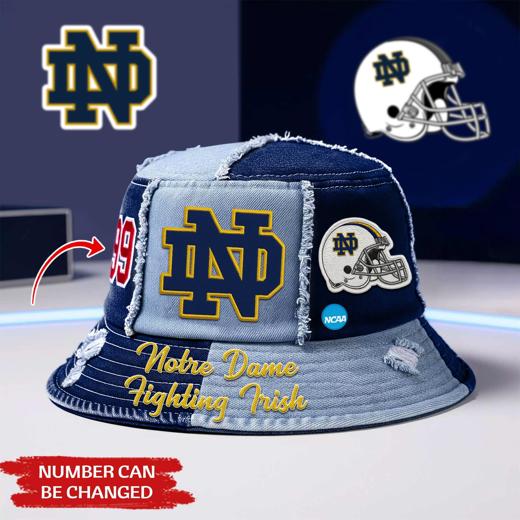 Notre Dame Fighting Irish | Premium Bucket Hat TTH2105123