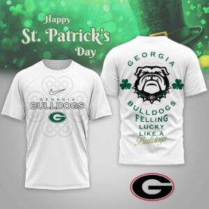 Georgia Bulldogs | Premium NCAA Lucky St. Patricks Day Shirt TTH2105302