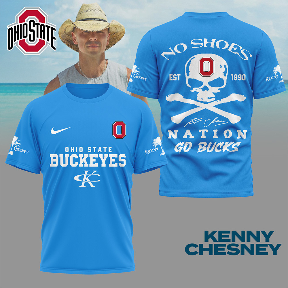 Ohio State Buckeyes | Premium NCAA Kenny Chesney Fan 3D Shirt TTH2105300 - Image 2