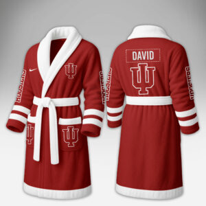 Indiana Hoosiers | Premium NCAA Fleece Bathrobe TTH2105284