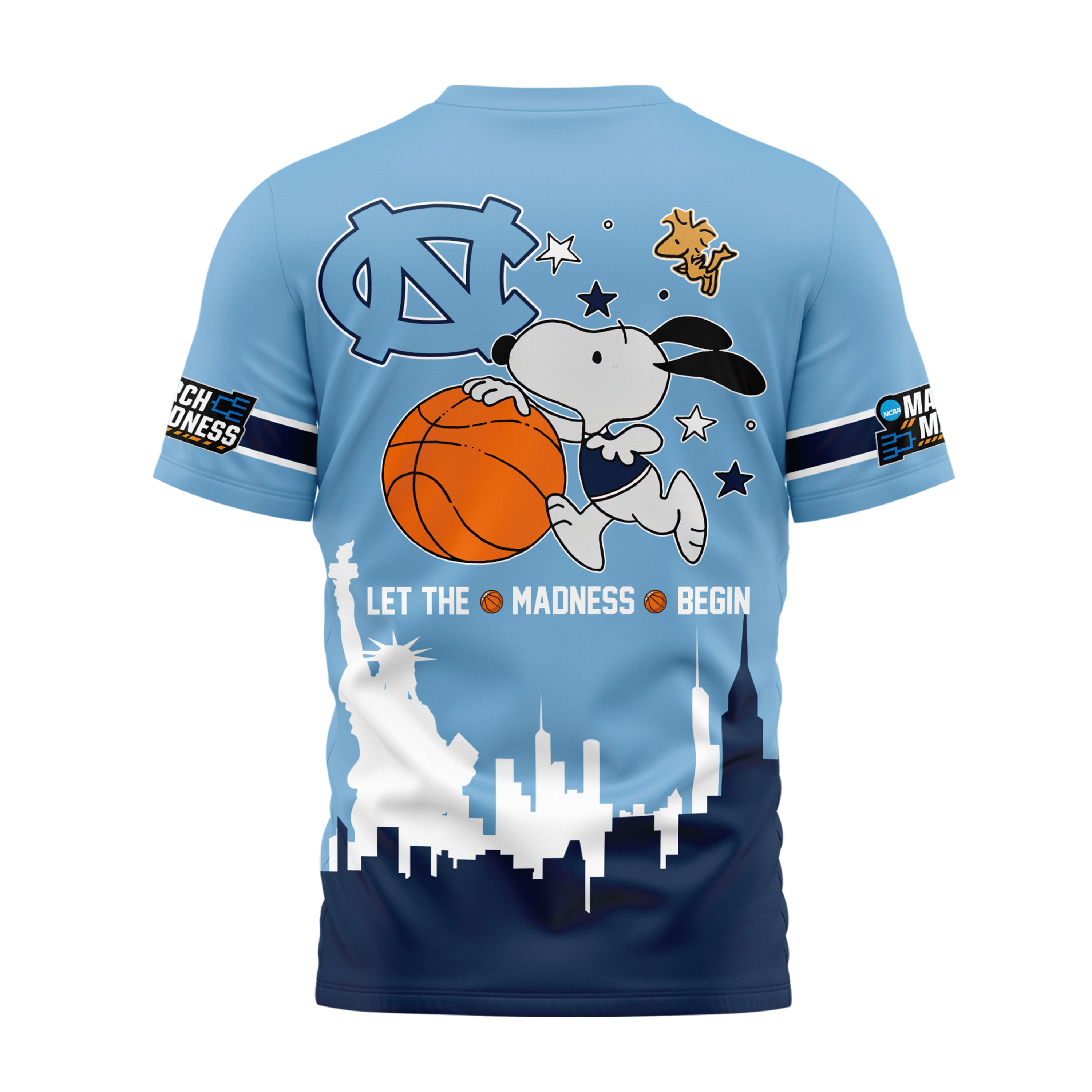 North Carolina Tar Heels | Premium NCAA March Madness 3D Shirt TTH2105318 - Image 2