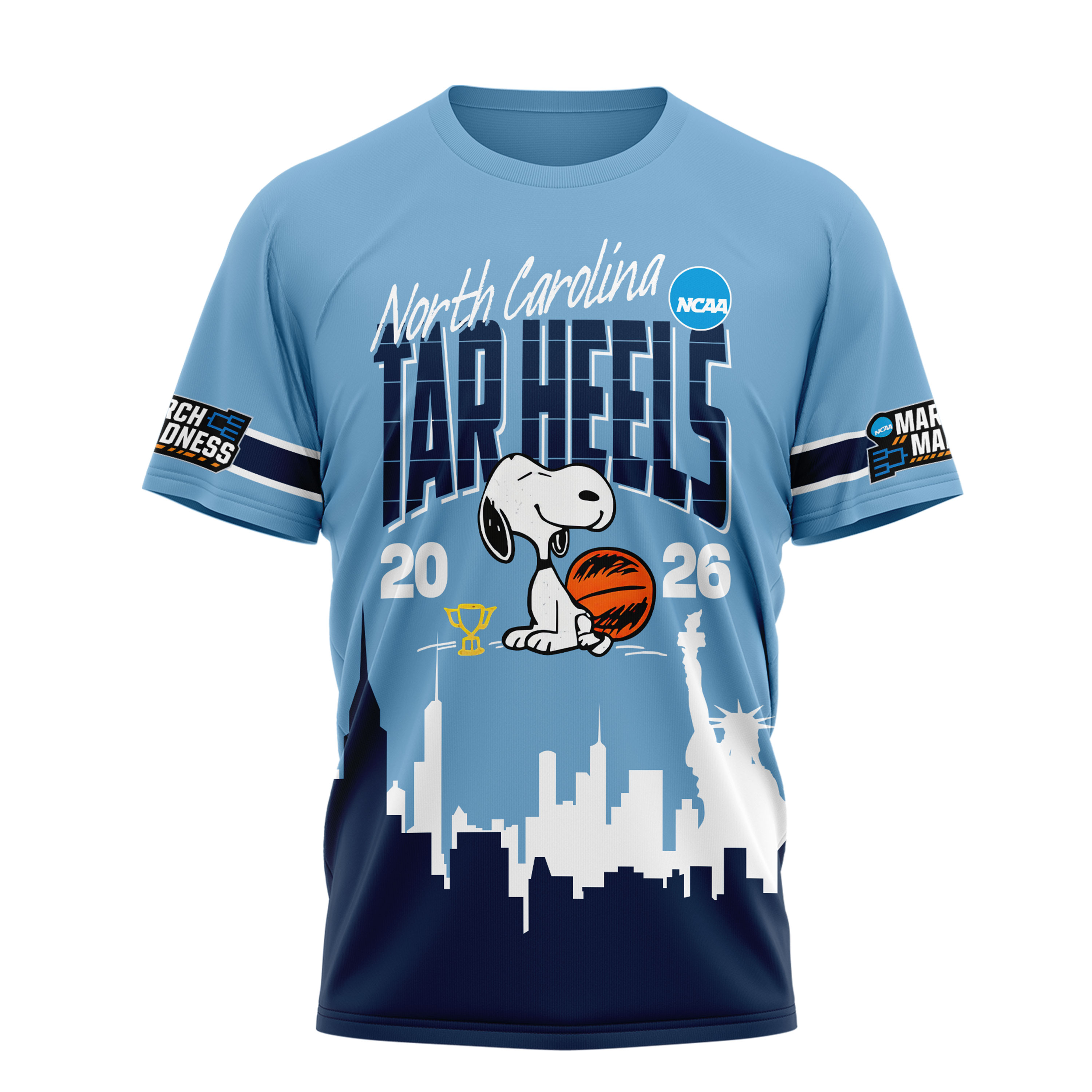 North Carolina Tar Heels | Premium NCAA March Madness 3D Shirt TTH2105318