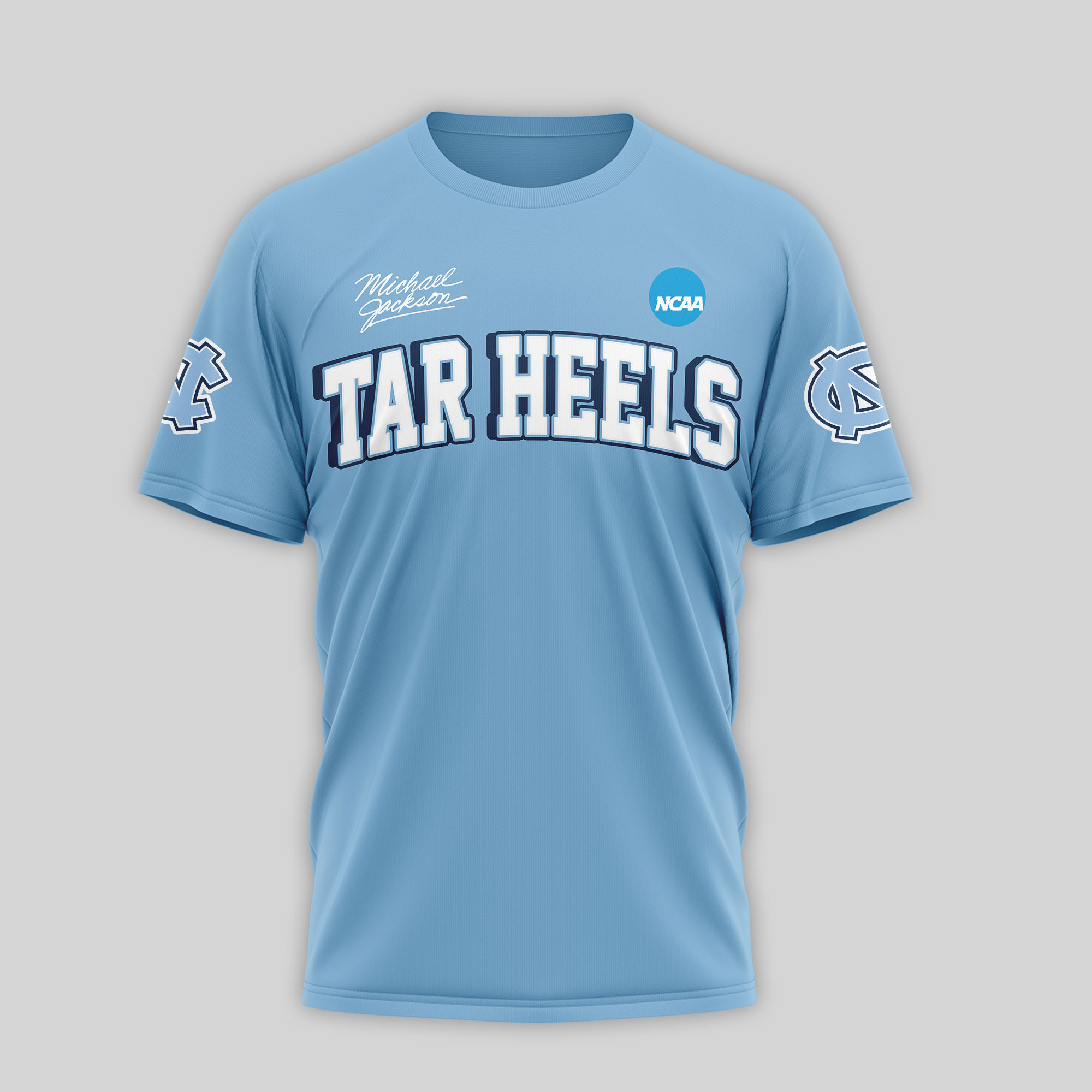 North Carolina Tar Heels | Premium NCAA Michael Jackson 3D Shirt TTH2105297