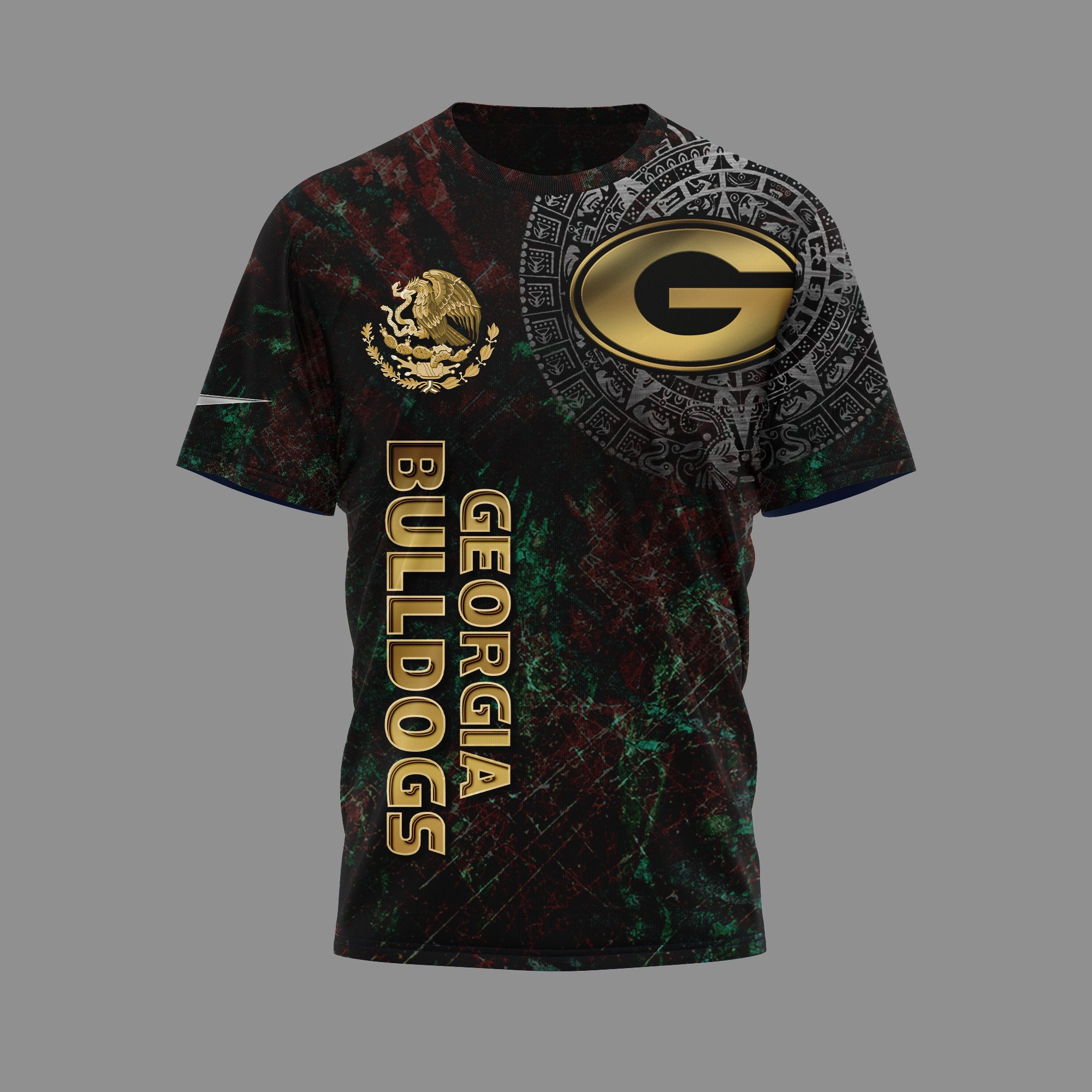 Georgia Bulldogs | Premium Mexican Heritage 3D Shirt TTH2105312 - Image 2