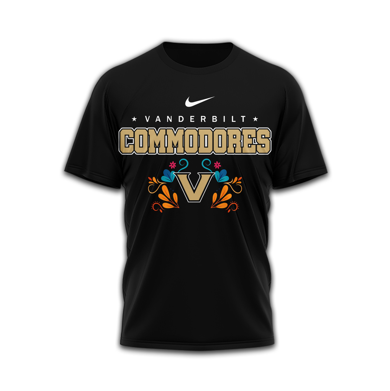 Vanderbilt Commodores | Premium NCAA Day of the Dead 3D Shirt TTH2105333 - Image 2
