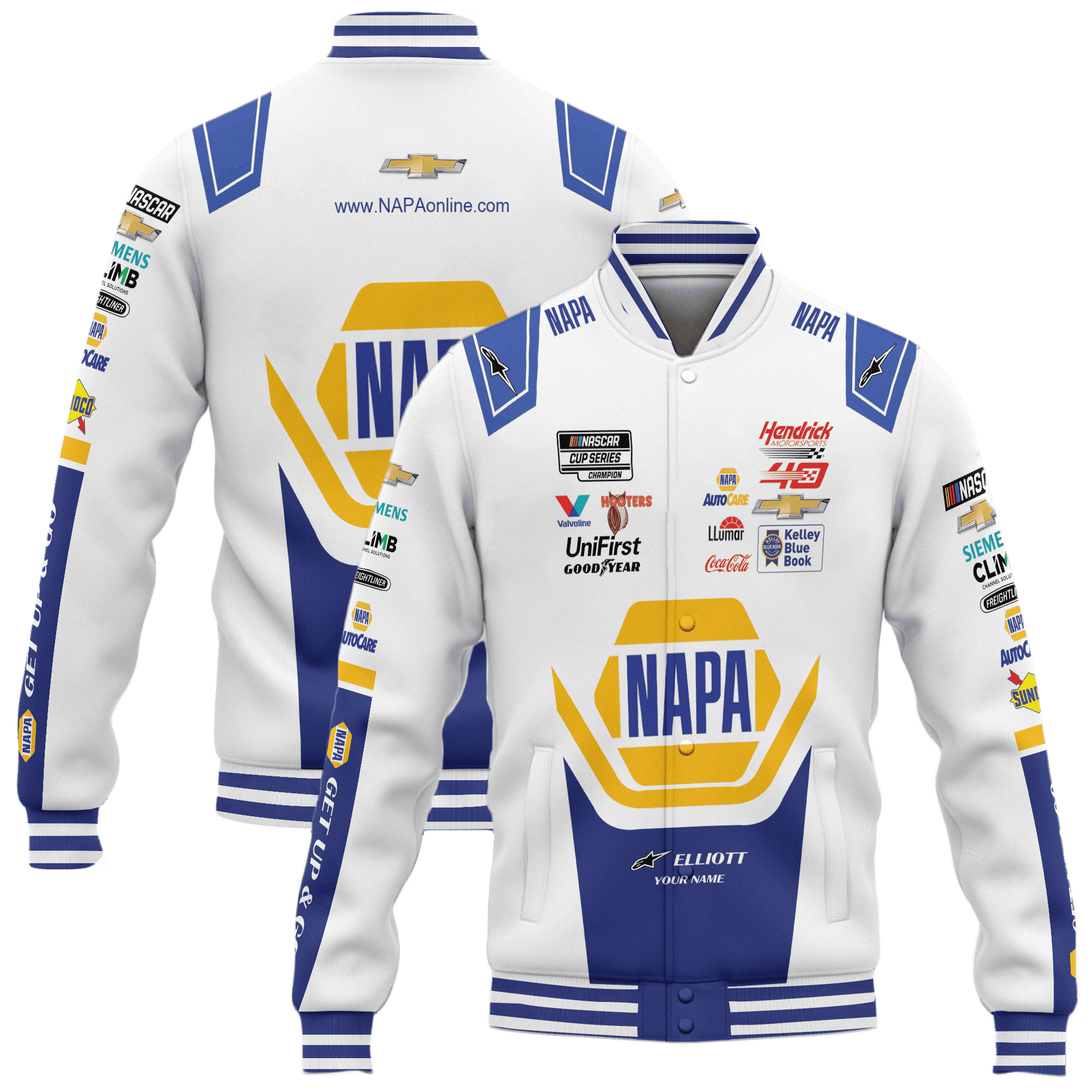 Chase Elliott #9 NAPA | Premium Car Racing 3D Printed Apparel - Image 5
