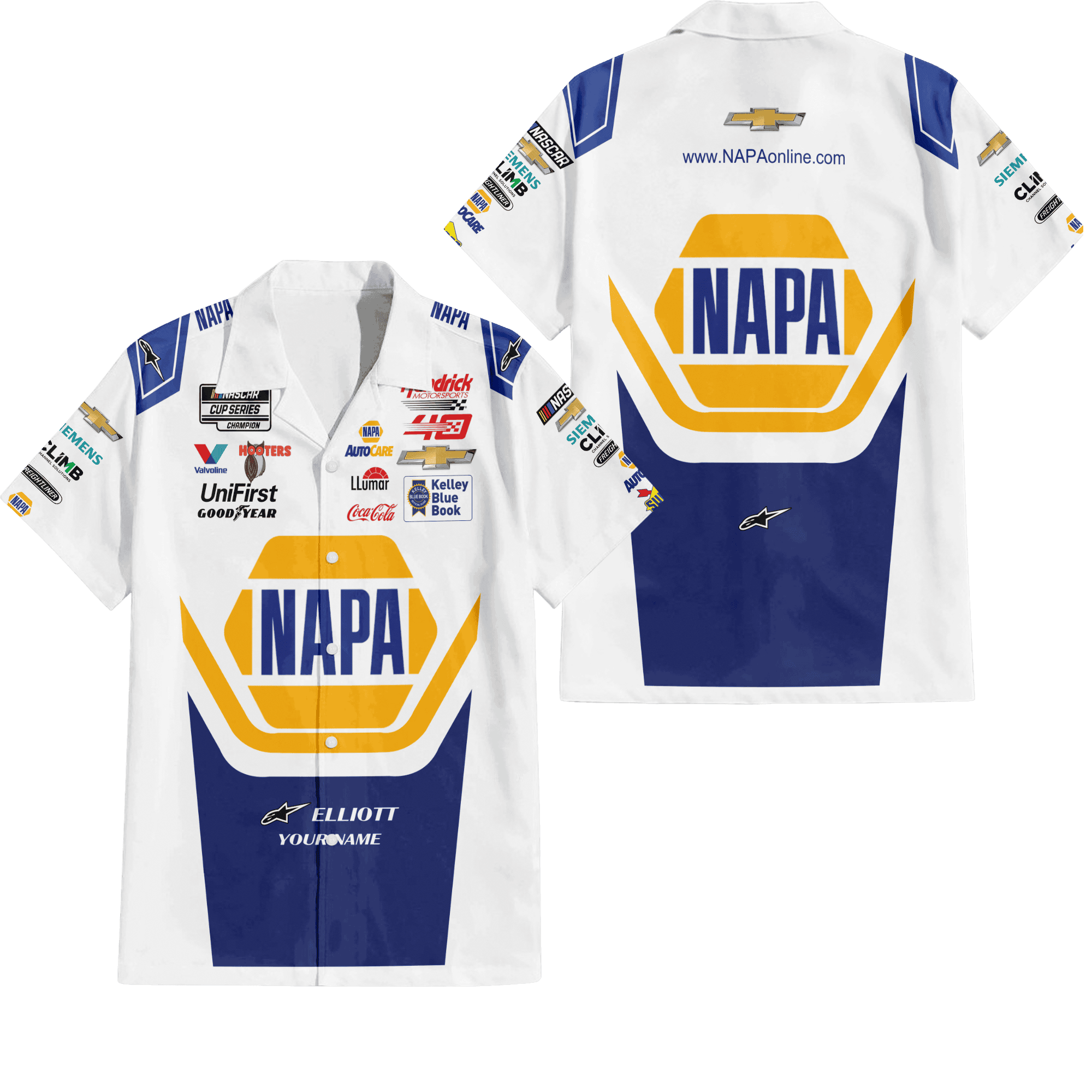 Chase Elliott #9 NAPA | Premium Car Racing 3D Printed Apparel - Image 6