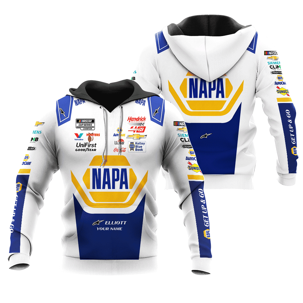 Chase Elliott #9 NAPA | Premium Car Racing 3D Printed Apparel - Image 2