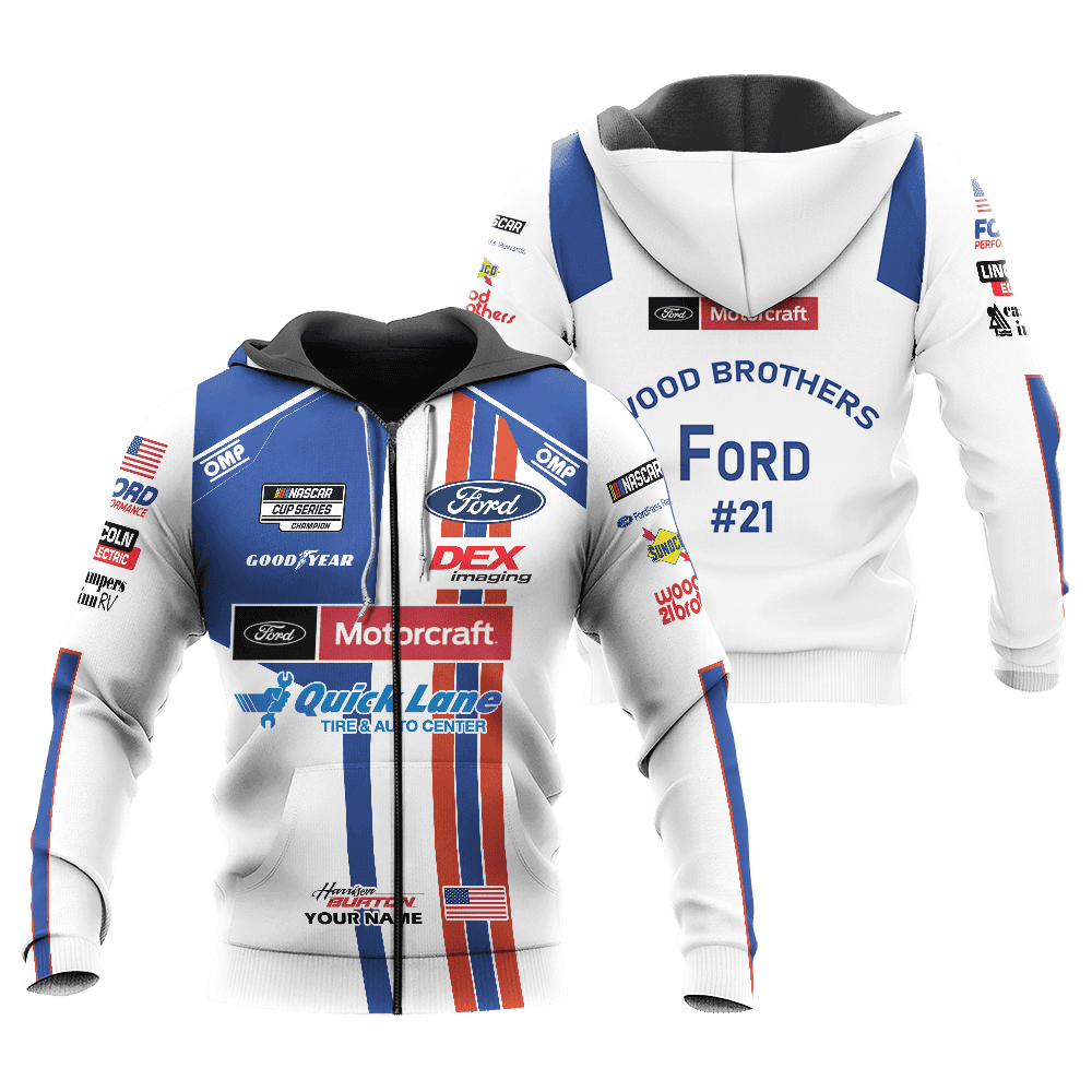 Harrison Burton | Premium Car Racing 3D Printed Apparel