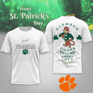 Clemson Tigers | Premium NCAA Lucky St. Patricks Day Shirt TTH2105302