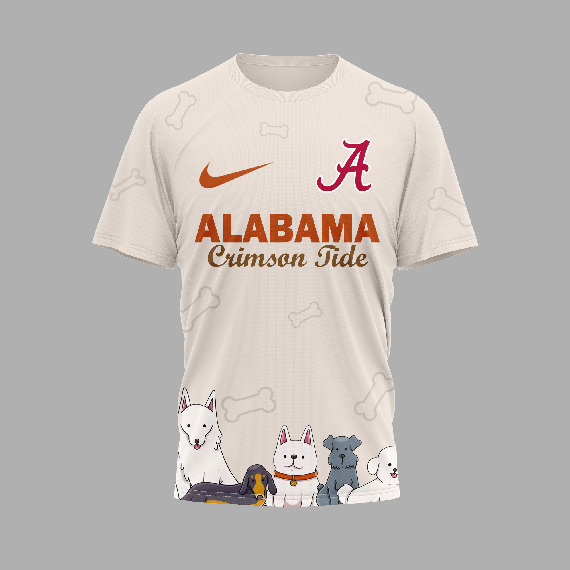 Alabama Crimson Tide | Premium International Dog Day 3D Shirt TTH2105270