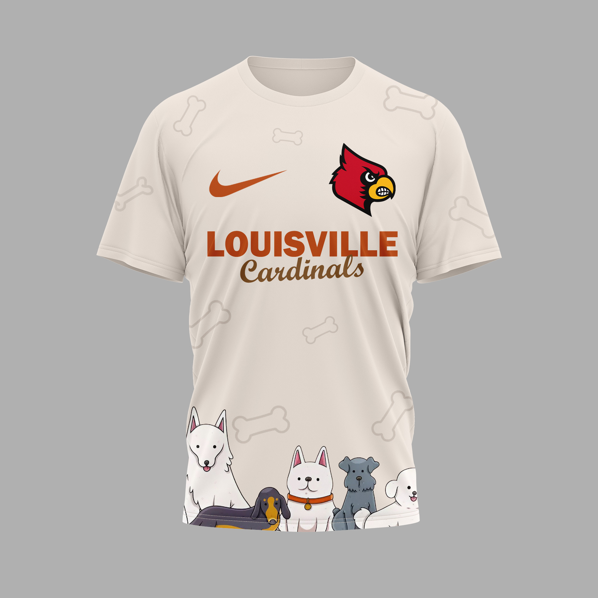 Louisville Cardinals | Premium International Dog Day 3D Shirt TTH2105270
