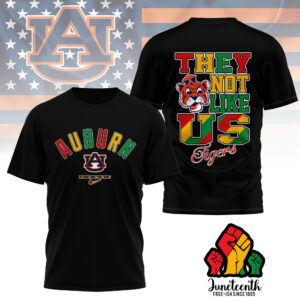 Auburn Tigers | Premium Juneteenth Freedom Day 3D Shirt TTH2105323