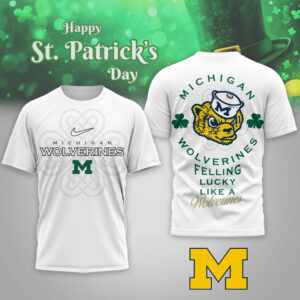 Michigan Wolverines | Premium NCAA Lucky St. Patricks Day Shirt TTH2105302