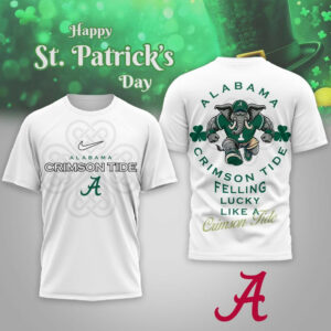 Alabama Crimson Tide | Premium NCAA Lucky St. Patricks Day Shirt TTH2105302