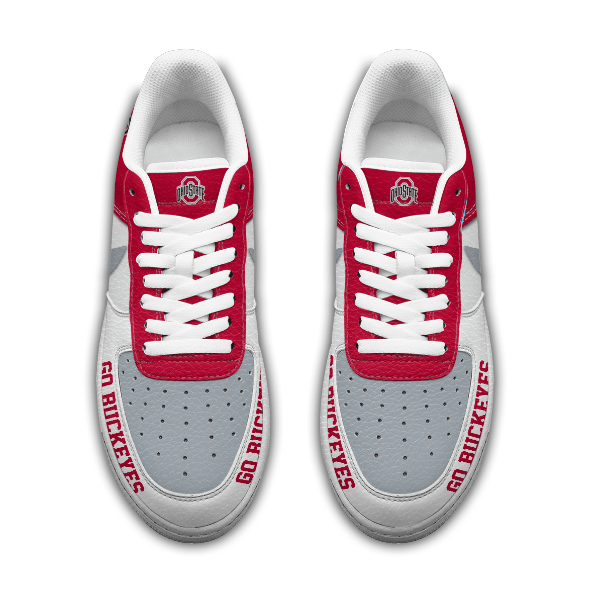 Ohio State Buckeyes x Premium AF1 Shoes Limited Edition – Gift for Fans TTH190536 - Image 3