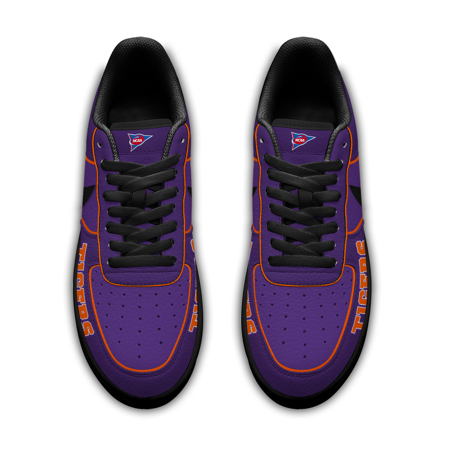 Clemson Tigers x Premium NCAA Limited Edition Custom AF1 Shoes – Gift for Fans TTH190534 - Image 3