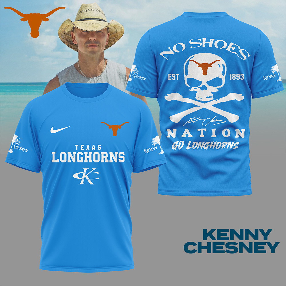 Texas Longhorns | Premium NCAA Kenny Chesney Fan 3D Shirt TTH2105300 - Image 2