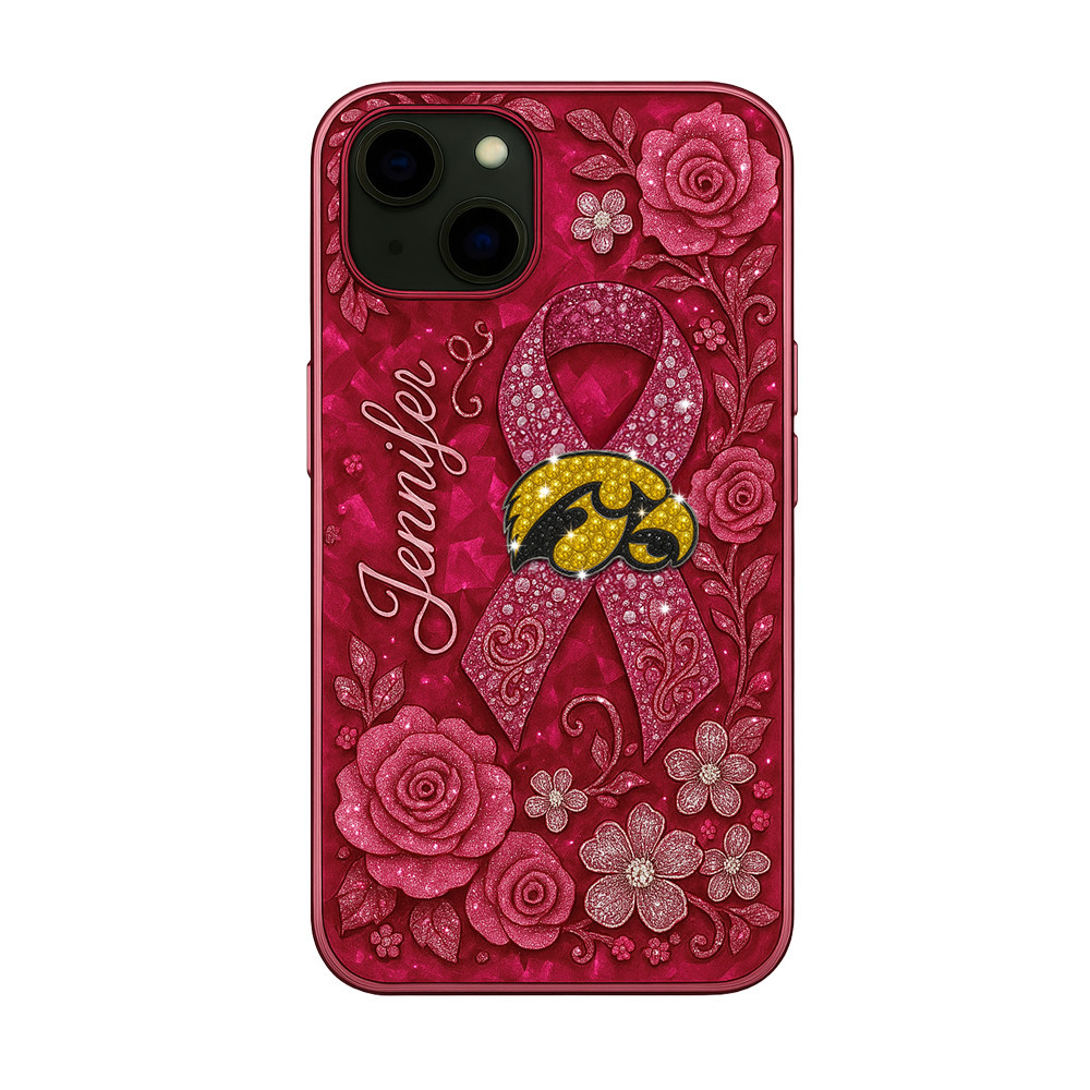Iowa Hawkeyes | Premium NCAA Breast Cancer Phonecase TTH2105278