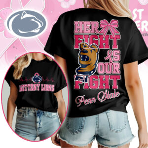 Penn State Nittany Lions | Premium Her Fight Is Our Fight Women’s Shirt TTH2105364