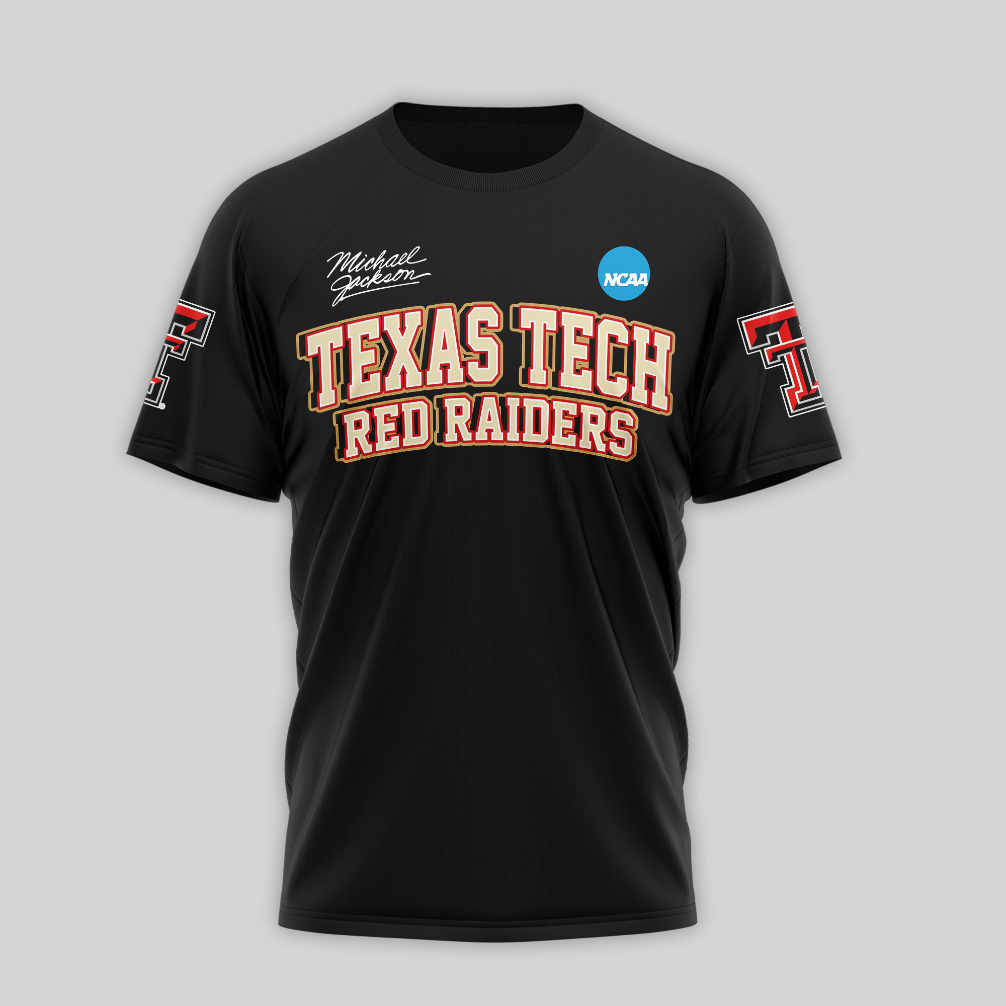 Texas Tech Red Raiders | Premium NCAA Michael Jackson 3D Shirt TTH2105297