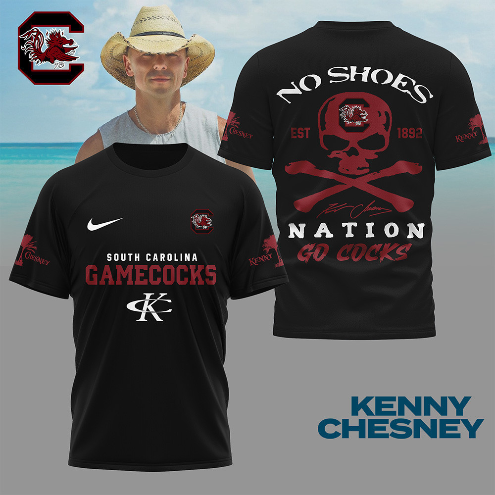 South Carolina Gamecocks | Premium NCAA Kenny Chesney Fan 3D Shirt TTH2105300