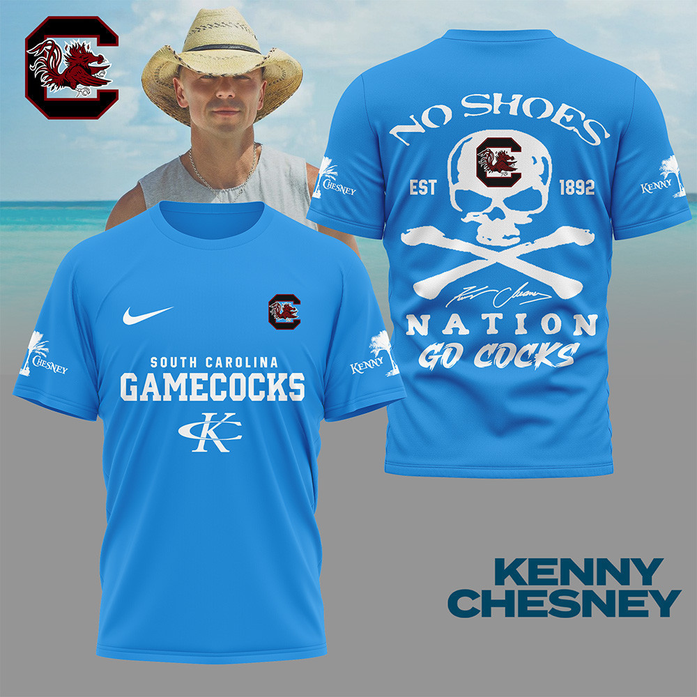 South Carolina Gamecocks | Premium NCAA Kenny Chesney Fan 3D Shirt TTH2105300 - Image 2