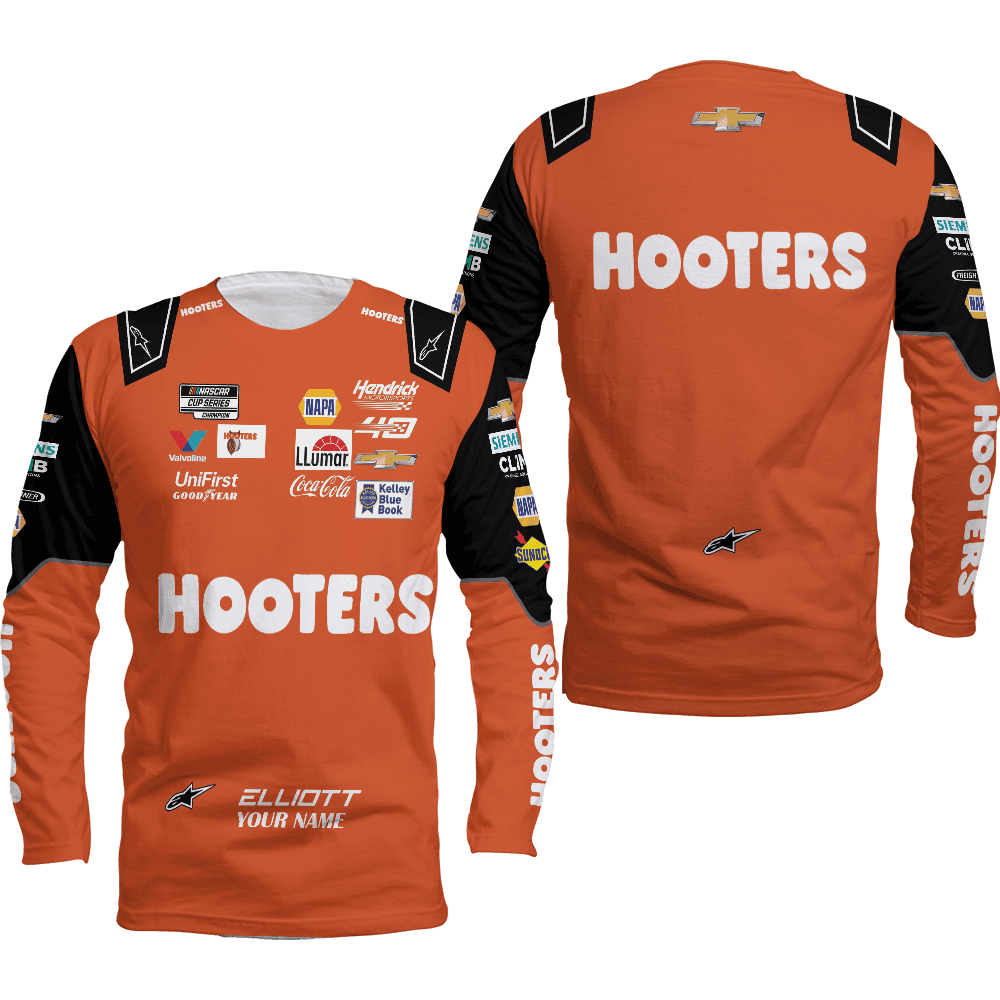 Chase Elliott | Premium Car Racing 3D Printed Apparel - Image 4