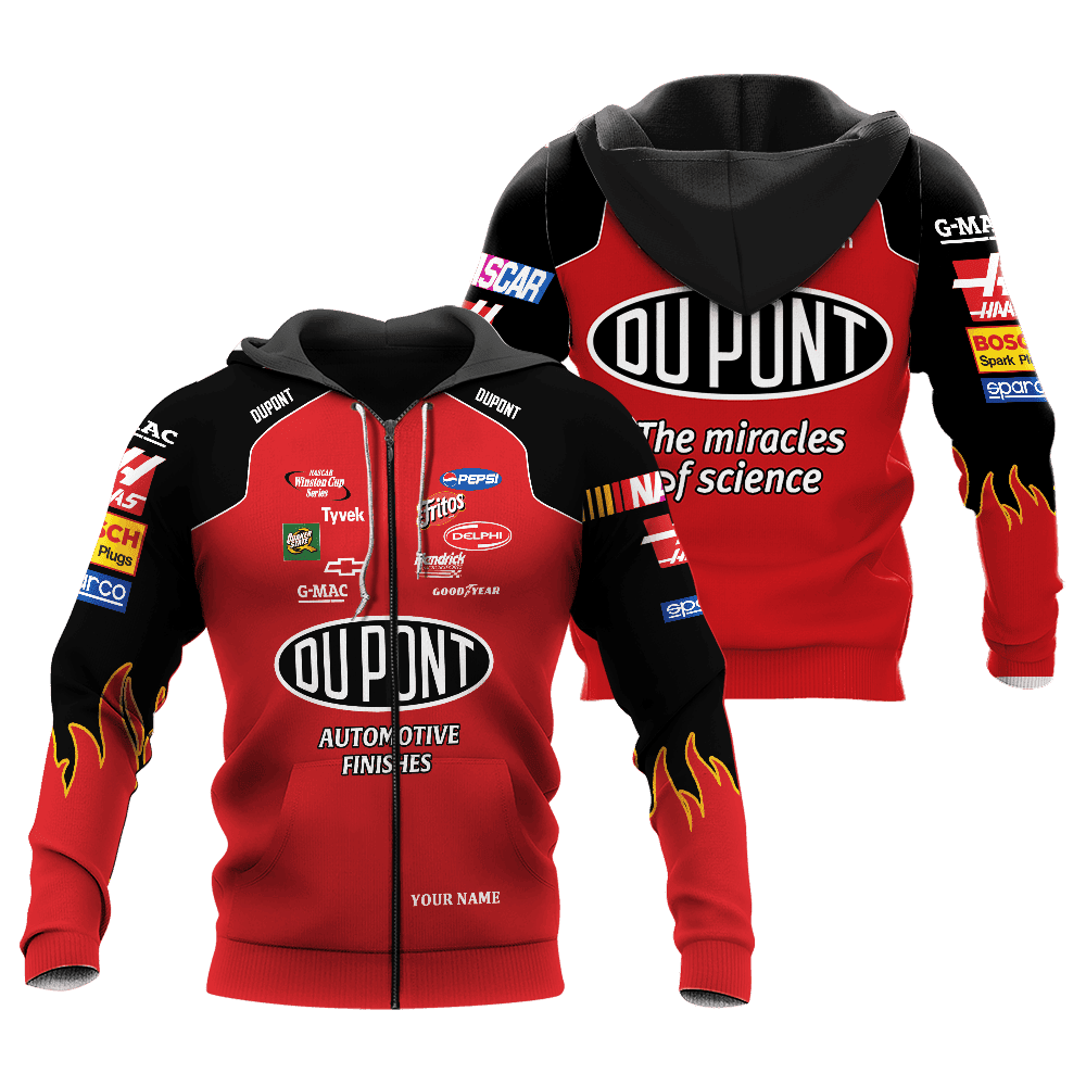 Jeff Gordon | Premium Car Racing 3D Printed Apparel