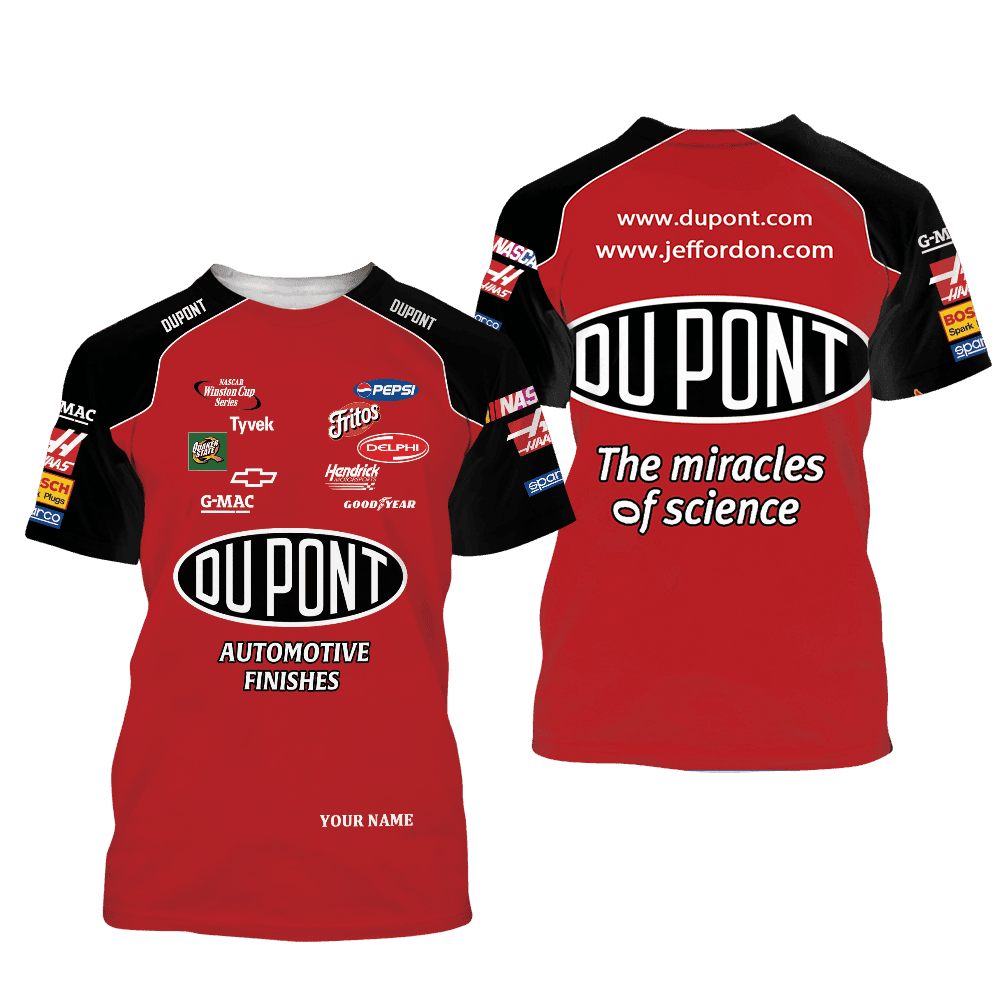 Jeff Gordon | Premium Car Racing 3D Printed Apparel - Image 3