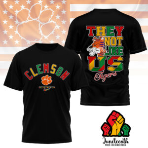 Clemson Tigers | Premium Juneteenth Freedom Day 3D Shirt TTH2105323