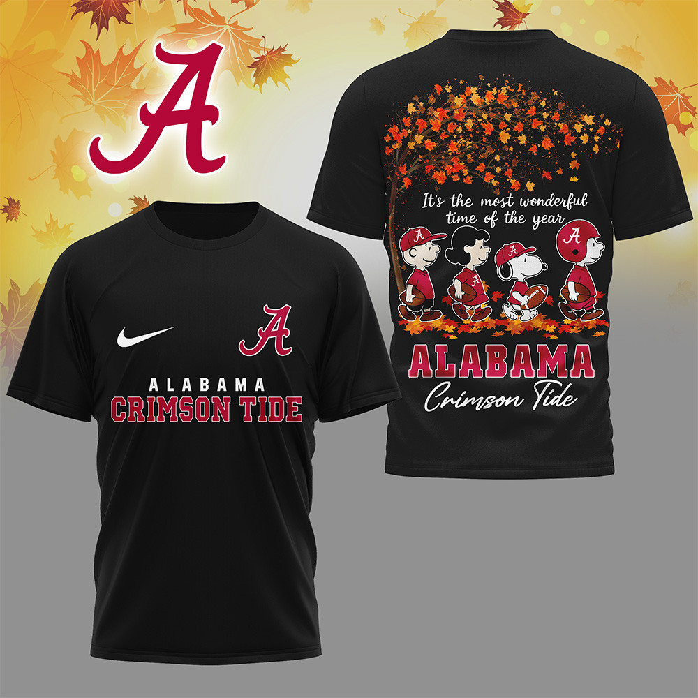 Alabama Crimson Tide | Premium NCAA Fall Season 3D Shirt TTH2105238